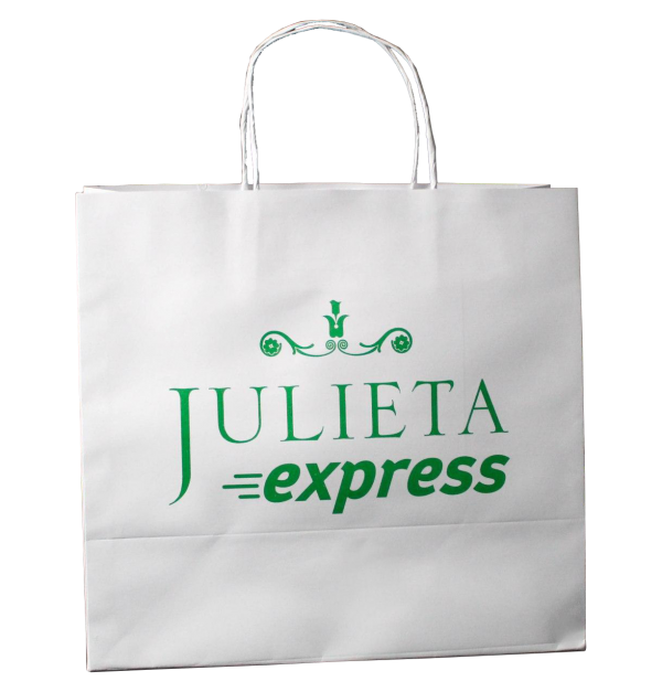 Sacola de papel Julieta Express